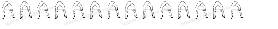 Fat Legs字体转换